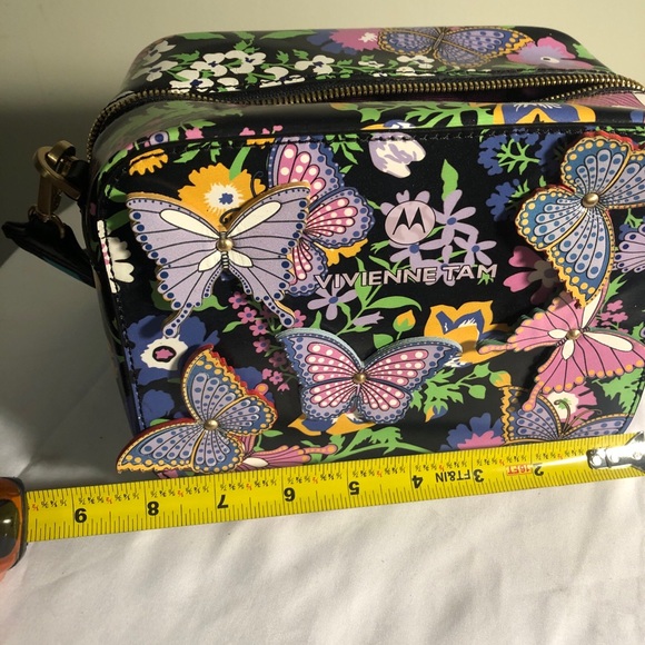 Vivienne Tam X Motorola Designer handbag Purse Bag Butterflies RUNWAY Swag - Picture 9 of 12